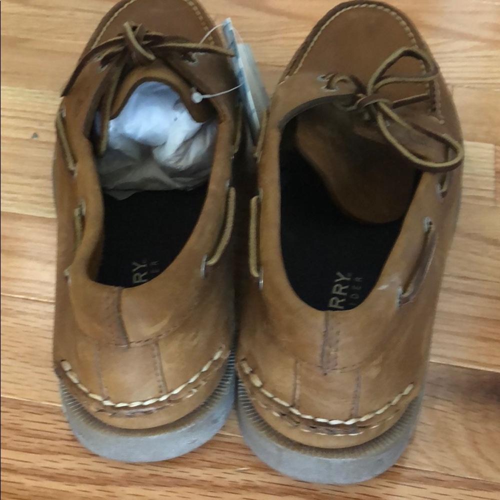 Sperry Top Sider Beige Shoes New With Tags No Box - Picture 3 of 7